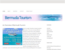 Tablet Screenshot of bermudatourism.org